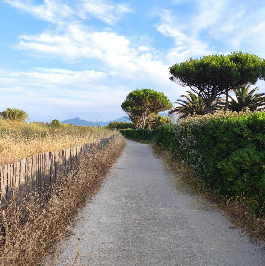 Les Capitelles 5 - Acces Direct A La Plage Depuis Le Jardin - T2 Avec Cabine - 6 Pers - Jardin - Piscine - Parking سان سيبريان المظهر الخارجي الصورة